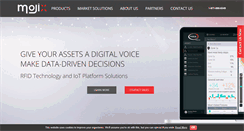 Desktop Screenshot of mojix.com